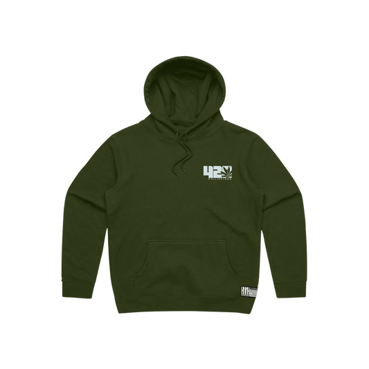 420 PH Army Green Hoodie